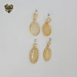 (1-2244) Gold Laminate Pendants - BGF