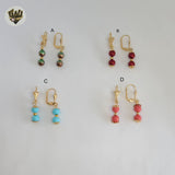 (1-1070-1) Gold Laminate Earrings - BGF