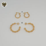 (1-2823) Gold Laminate - Hoops - BGF