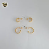 (1-2964-1) Gold Laminate -  Half Hoops - BGF