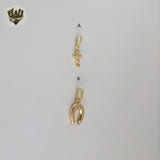 (1-2037-1) Laminado de Oro - Colgantes Virgen Milagrosa - BGF