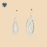 (2-1092) 925 Sterling Silver - Religious Pendants.