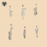 (2-1410) 925 Sterling Silver - Pendants.