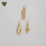 (1-2276) Gold Laminate - Medal Pendants  - BGF
