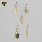 (1-2006) Colgantes Laminados Oro - BGF