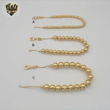 (MBRA-11) Gold Laminate - Balls Bracelets - BGF
