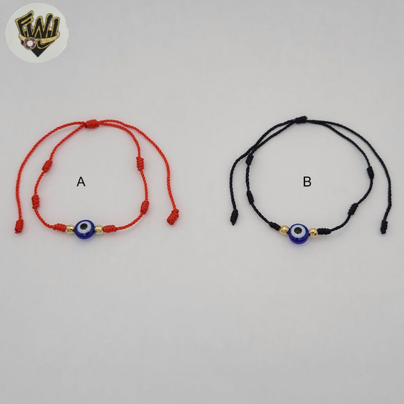 (MBRA-32-1) Gold Laminate - Adjustable String Bracelets.