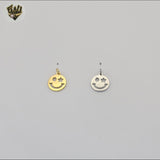(4-2025) Stainless Steel - Happy Face Pendants.