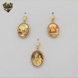 (1-2141-1) Gold Laminate - Religious Pendants - BGF