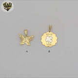 (1-2276-2) Gold Laminate Pendants - BGF
