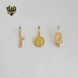 (1-2155) Gold Laminate - Small Pendants - BGF