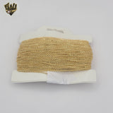 (mfin-Roll-7) Gold Filled Findings - Tiny Rolo Link Rolls - BGF