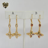 (1-1188-1) Laminado de Oro - Pendientes Largos - BGF