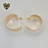 (1-2692) Laminado Oro - Aros Planos Anchos - BGF