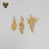 (4-2047) Stainless Steel - Plain Pendants.