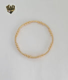(1-4074) Gold Laminate - 4mm Open Bangle - BGF
