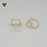 (1-3013-3) Gold Laminate - Heart Ring - BGF