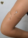 (1-4084) Gold Laminate - 1.5mm Upper Arm Cuff  - BGF