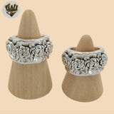 (2-5058-2) 925 Sterling Silver - Flowers Ring