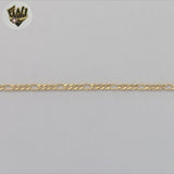 (mfin-Roll-4) Gold Filled Findings - Figaro Chain Rolls - BGF