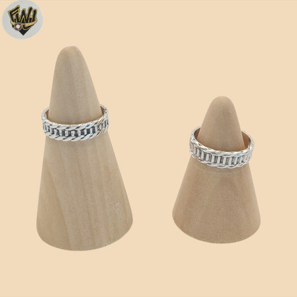 (2-5003) Plata de Ley 925 - Anillo Hoja