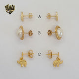 (1-1120) Aretes Laminados Oro - BGF