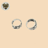 (2-5076-2) 925 Sterling Silver - Multi Circles Ring.