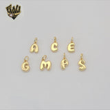 (1-2451) Laminado Oro - Colgantes Letras - BGO