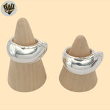 (2-5049-3) 925 Sterling Silver - Teardrop Ring