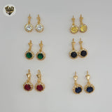 (1-1180) Gold Laminate - Earrings - BGF