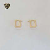 (1-2703-4) Laminado Oro - Aros Cuadrados - BGF