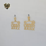 (1-2282-1) Gold Laminate - Family Pendants - BGF