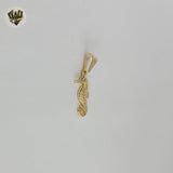 (1-2098-1) Gold Laminate - Seahorse Pendants - BGF