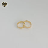 (1-3074-A) Gold Laminate - Band Toe Ring - BGF