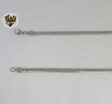 (4-3220-S) Stainless Steel - 5mm Flat Curb Link Chain.