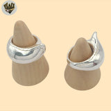 (2-5049-3) 925 Sterling Silver - Teardrop Ring