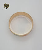 (1-4018) Gold Laminate - 20mm Saint Benedict Bangles - BGO