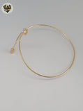 (1-4084) Gold Laminate - 1.5mm Upper Arm Cuff  - BGF