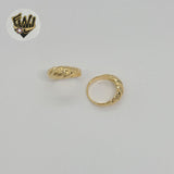 (1-3093) Laminado Oro - Anillo Croissant - BGF