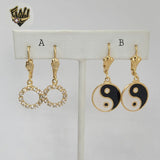(1-1181-1) Laminado de Oro - Pendientes colgantes - BGF