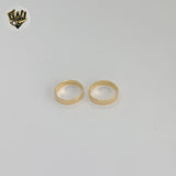 (1-3074-A) Gold Laminate - Band Toe Ring - BGF