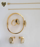 (4-7025) Stainless Steel - 1mm Round Zircon Full Set - 18"