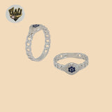 (2-5095) 925 Sterling Silver - Evil Eye Ring