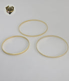 (1-4003-1) Gold Laminate - 2.9mm Classic Bangles - Dozen - BGO