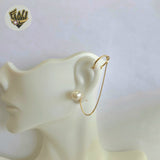(1-1211-5) Laminado de Oro - Pendientes Asimétricos - BGF