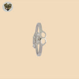 (2-1688) 925 Sterling Silver - Zircon Pendants.