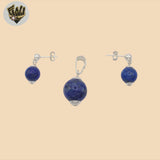 (2-6823) 925 Sterling Silver -  Balls Set.