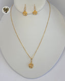 (1-6242-1) Gold Laminate - Flower Set - BGF