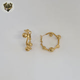 (4-2225) Stainless Steel - Balls Hoops.