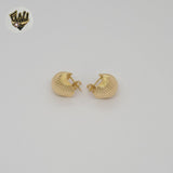 (1-2974-5) Gold Laminate - Croissant Half Hoops - BGF